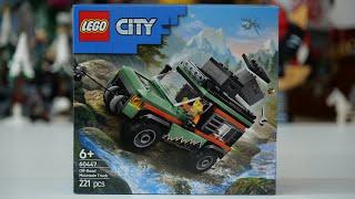 LEGO City 60447 Off-Road 4x4 Mountain Truck - LEGO Speed Build Review