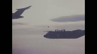 Victor K2 Aerial Refuelling of Hercules  - Including Night time refuel