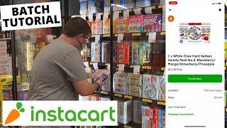 How To USE INSTACART SHOPPER APP | Instacart Ride Along