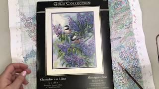 Финиш! “Chickadees and Lilacs”Dimensions.(Синички и сирень)Мои впечатления.