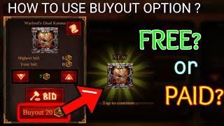 How to Buyout ?  | Tips & Trick | Epic Heroes War | New Update #divmob #games