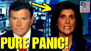 Fox Host STUNNED as Nikki Haley VISIBLY PANICS About Trump Campaign!