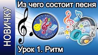 Урок 1 - Ритм. Припев | Из чего состоит песня | Easy Music Learning