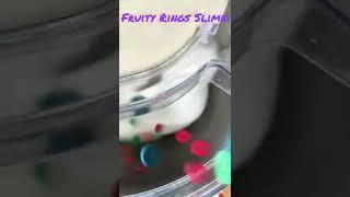 Fruity Rings Slime in the making!