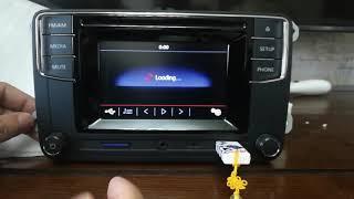 RCD330 187 support CD, USB, SD Card, Rear Camera