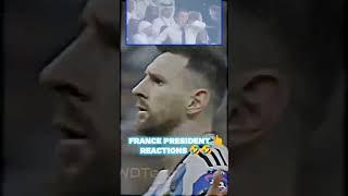 France vs Argentina Penalty Shootout All France President Reactions  #shorts #mbappe #football