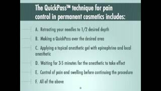 Pain Control for Permanent Makeup Slideshow by Linda Dixon MD