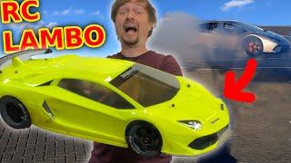 Building a Radio Controlled Lamborghini to smoke tires