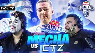 ¡COMIMOS EN LA MISMA MESA Y NO LAVÓ LOS PLATOS! - Reacción a CTZ vs MECHA - EYOU TV