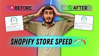 How To Increase Shopify Speed Score 2024 (Shopify Speed Score Optimisation) 