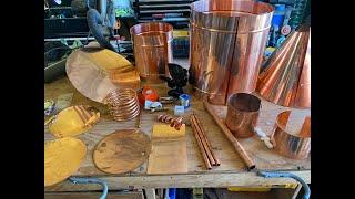 How to build a copper Moonshine Still Part 1 From Distillery Network