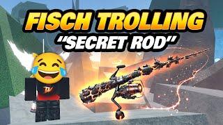 Trolling in FISCH - SECRET VOLCANO ROD