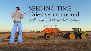 Seeding Time on our South Australian farm. Will it rain?!