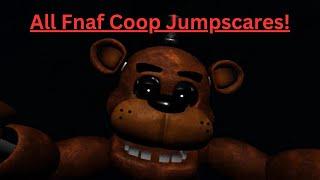 All Jumpscares in Roblox FNAF Coop!