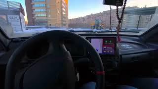 Переделка салона ваз 2114 (планшет 9 дюймов)
