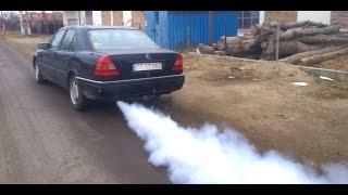 BENZ W202 AMG sound/blow engine/3 cylinder running/indestructible engine