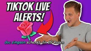 TikTok Live Alerts für Follower, Subs, Geschenke und mehr - TikTok Tutorial