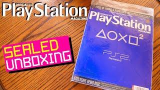 Opening a BRAND NEW Official US Playstation Magazine (NOV. 2000/ISSUE 38) - SEALED SUNDAYS