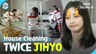 [ENG/JPN] JIHYO cleaning with products purchased through her algorithm #JIHYO #TWICE