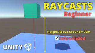 How To Get Height Above Ground Using RayCasts - Unity Tutorial Beginner