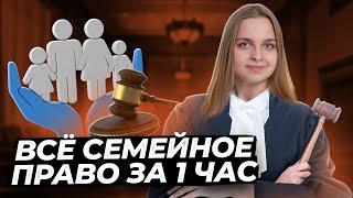 Всё семейное право для ЕГЭ за час | Обществознание ЕГЭ для 10 класса | Умскул