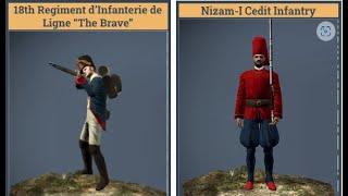 Napoleon: Total War 1vs1: Nizam-I Cedit Infantry vs 18th Regiment d'Infanterie de Ligne "The Brave"