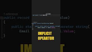 What Is The C# Implicit Operator? #shorts