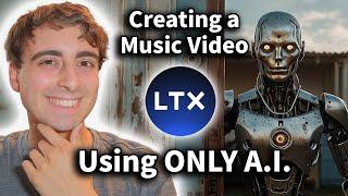 Creating a FULL Music Video using ONLY AI