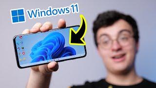 Windows 11 na telefonie.