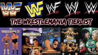 The Definitive Greatest WrestleMania Tierlist!