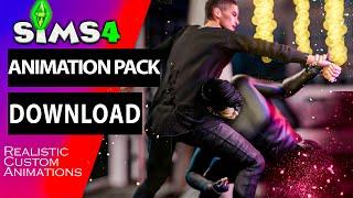 Sims 4 fight Animation pack #32 Download | Realistic Animation