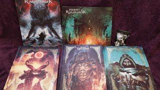 Unboxing 'The Journey to Ragnarok' by Mana Project Studio (5e Books)