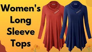 Women Fashion 2021 | Women's Long Sleeve Tops #shorts