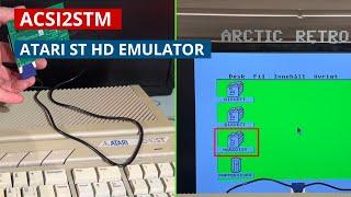 The ACSI2STM - A nifty SD hard drive emulator for the Atari ST machines