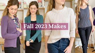 Fall Makes ｜2023｜Sewing & Knitting