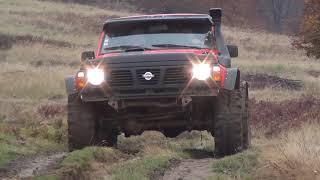 Off Road Negresti Oas Traseu Cabana Isarac Nissan Patrol Y60, 4x4