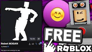 EVENT! HOW TO GET All Badges For The Robot M3GAN Emote! (ROBLOX)