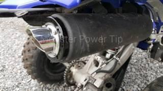 2016 Yamaha Raptor 700R from stock to full exhaust demo