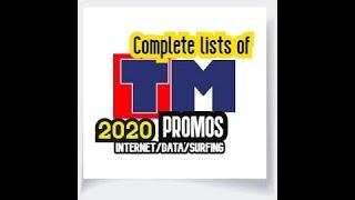 Complete Lists Of Touch Mobile (TM) Internet Promos 2020