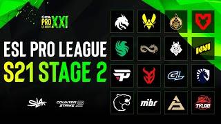 Day 8 | ESL Pro League Season 21 Stage 2 | КРИВОЙ ЭФИР