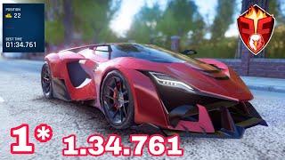 Asphalt 9 | LEGENDARY WEEKEND: AJLANI DRAKUMA - BRIDGE FINALE - 1.34.761 - 1 STAR - EASY ROUTE