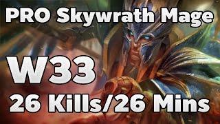 W33 Pro Skywrath Mage 26 Kills/26 Mins Mid Ranked Match - Dota 2 RedArchon