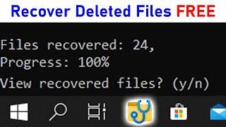 Recover Deleted Files on Windows PC for FREE