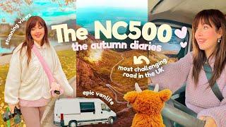 attempting the UK's most EXTREME road  Bealach na Bà NC500 Pt 2 Scotland Van Vlogs | Autumn Diaries