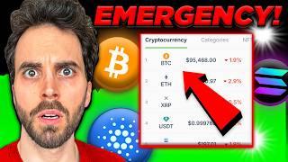  EMERGENCY: Not Enough Bitcoin Left on Exchanges  SUPPLY SHOCK!! (XRP and Cardano)