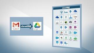 CloudHQ - Gmail to Google Drive - Backup