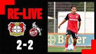 RE-LIVE: Bayer 04 Leverkusen U17  1. FC Köln U17 2:2 | U17 DFB-Nachwuchsliga, 13. Spieltag