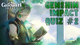 99.99% WILL FAIL THIS GENSHIN IMPACT QUIZ (#2)