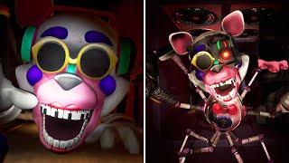 DJ Mangle + Lil Mangle in FNAF Security Breach