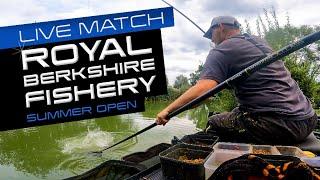 Live Match Fishing: Royal Berkshire Fishery (Summer Open)